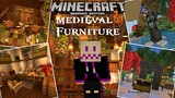 ถ้ามายคราฟมีของตกแต่งยุคกลาง? | Minecraft Addon Medieval Furniture