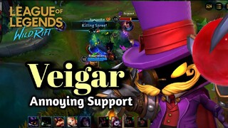 MVP Veigar support || Wild Rift