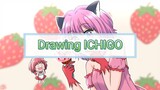 《 Drawing Strawberry ft Ichigo 》from Anime Tokyo Mew Mew