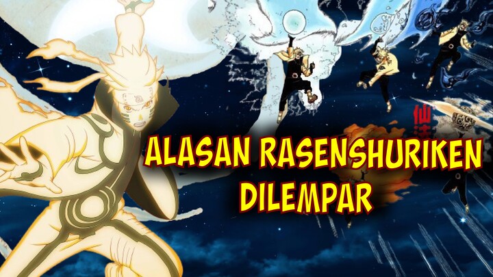 Alasan Rasenshuriken Milik Naruto dilempar