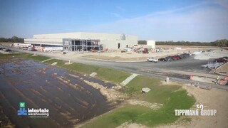 Interstate Warehousing - Anderson, IN Time Lapse Construction Video