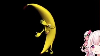 Japanese Lolita was scared after watching "Big Banana Original"