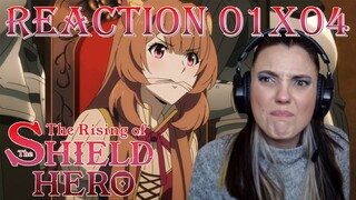 The Rising of the Shield Hero S1 E4 "Lullaby at Dawn" Reaction