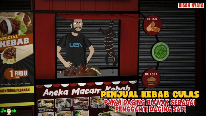 AZAB PENJUAL KEBAB CULAS PAKAI DAGING BIAWAK SEBAGAI PENGGANTI DAGING SAPI
