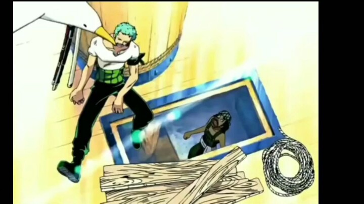 Zoro: ganggu orang tidur aja lu