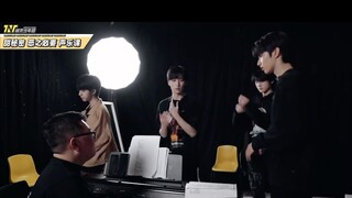 【甜秘密 恶之必要】一些训练片段（ps：翔哥真的事业批！耀文在两位哥哥帮助下也吸收的很快！贺老师在这个vlog里真的很A！轩轩刀群舞那一段嘟嘴好阔爱就是说～）