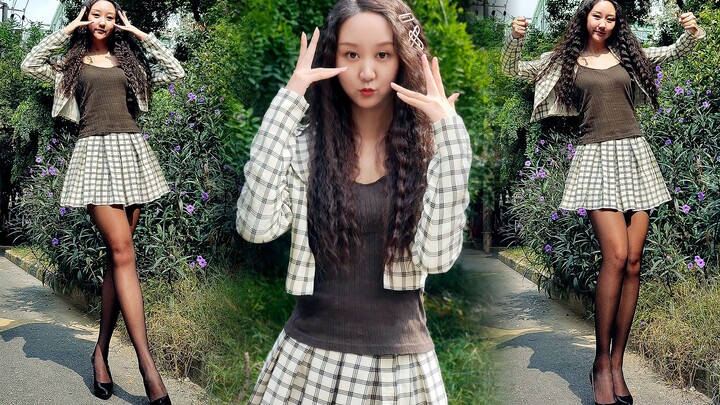【Da Yi Mei】Silky white little JK! First wisdom teeth flip dance-F(X)