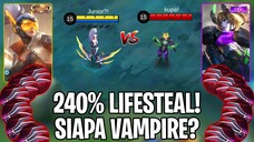 Miya Vs Dyrroth, Full Lifesteal!! Siapa Terkuat? Mobile Legends