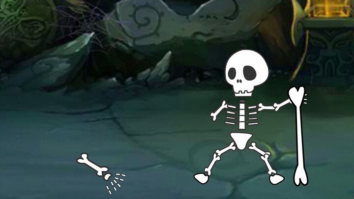 I was reborn as a skeleton?