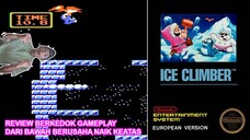 NAIK KEATAS DAN KABUR - Ice Climber Nintendo nes review dan gameplay