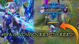 OMG MIYA IS ON FIRE! MIYA USERS YOU MUST WATCH THIS |  MOBILE LEGENDS BANG BANG