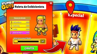 NOVAS SKINS DA ATUALIZAÇÃO 0.45 DO STUMBLE GUYS!!!