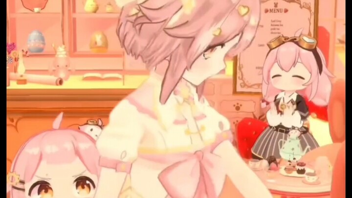 Không được biểu lộ cảm xúc, trước ống kính phải vui vẻ喵!