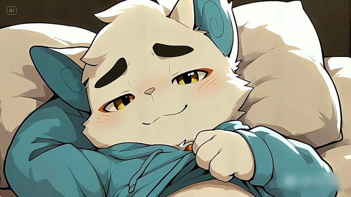 嗯？刚睡醒吗？