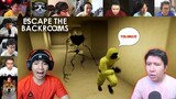 Reaksi Gamer DiKejar - Kejar Monster Ganas, SEREM BANGET!!! | Escape The Backrooms Indonesia