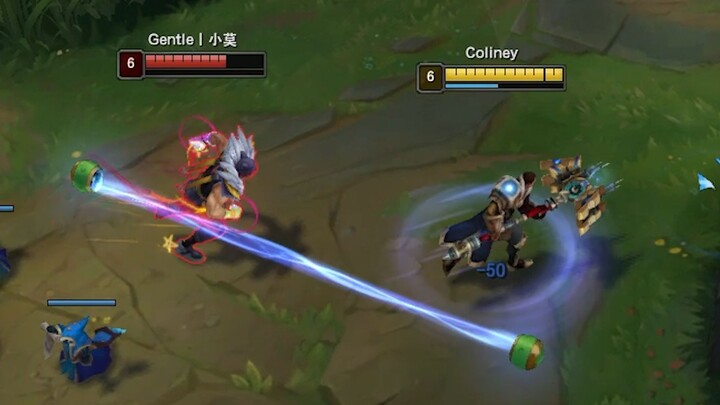 At level 1, learning E can mess with 90% of top laners—this champion really needs a nerf.