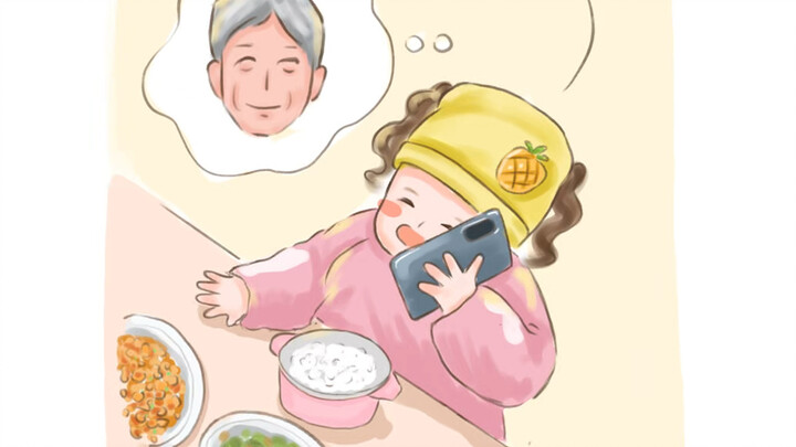 Nghe lời cháu gái, ông nội lại có thêm tinh thần rồi