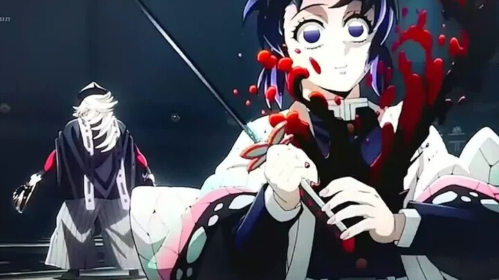 If she were Inosuke Hashibira, she could leave, but she's the Insect Hashibira, she can't leave!