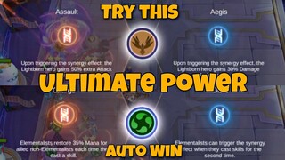 Elementalists + Lightborn = Tharz skill 3 Auto Win!!