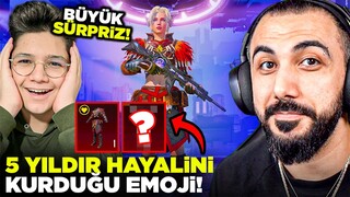 SASUKE'NİN 5 YILDIR İSTEDİĞİ SET VE EMOJİYİ ÇIKARDIK!! 😱 (HAYALİNİ GERÇEKLEŞTİRDİM) | PUBG MOBILE