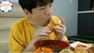 Mì tương đen và sushi phần 7 #mukbang