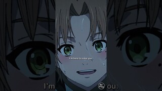 Deep inside, he's still a good guy 😌- Rudeus saving Sara - Mushoku Tensei : Jobless Reincarnation