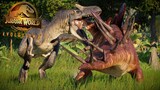 ALLOSAURUS HUNTS KENTROSAURUS - Life in the Jurassic || Jurassic World Evolution 2 🦖 [4K] 🦖