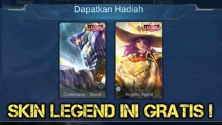 BENERAN DAPET SKIN LEGEND GRATIS !! EVENT WEB TERBAIK UNTUK PLAYER GRATISAN !