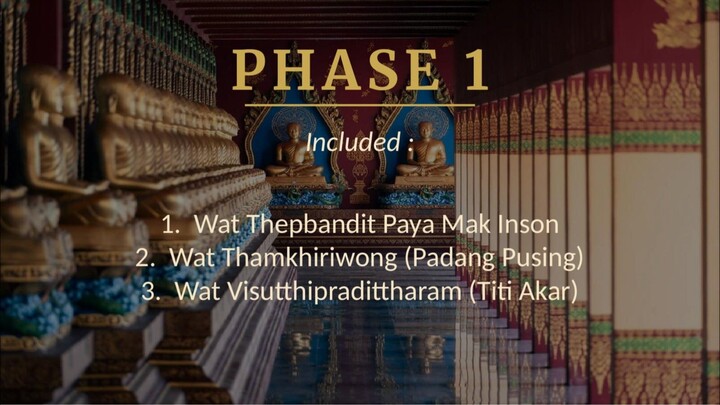 Attending 9 Wat Temple In Alor Setar ( From Pendang Until ChangLoon ) 25.07.2026 Phase 01...