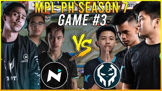 NXP vs EXE [Game 3] | MPL-PH Season 7 Week 3 Day 1 | NXP SOLID vs EXECRATION