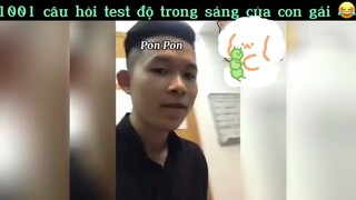 Test độ trong sáng của con gái