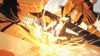 "Katana VS Chainsaw Man, this fight is so cool!"