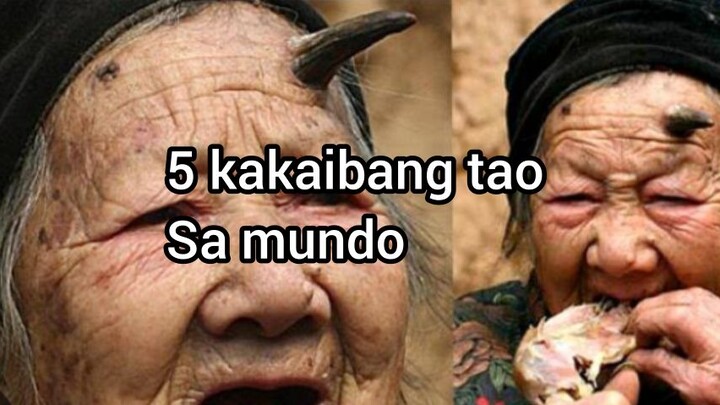 top 5 video limang taong kakaiba sa mundo