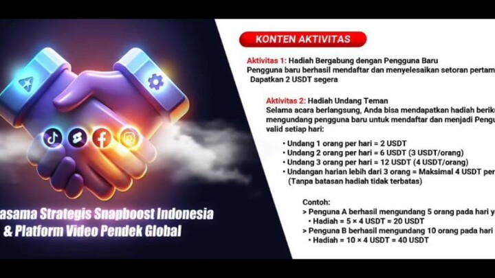 Snapboost platform penghasil uang nyata ,,, real ,.. buktikan manfaatnya .... dan rasakan hasilnya .