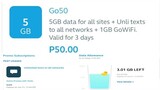 Paano mag'Register sa New Promo ni Globe P50 5GB valid for 3 days•TechniquePH