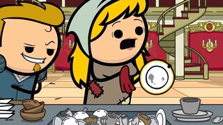 Cyanide Joy Show: A satirical story of an adult version of Cinderella, where Cinderella jumps into a