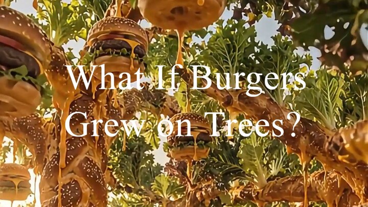 What If Burgers Grew on Trees? 🍔🌳