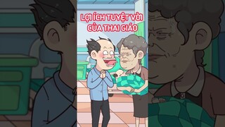 Lợi ích tuyệt vời của thai giáo #shorts #trithucplus #trithuc