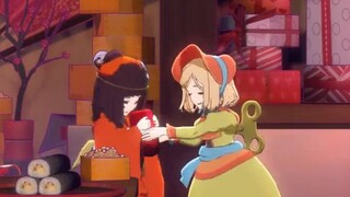 【Girls Phenomenon】Girls with dolls exchanging gifts