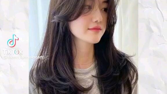 korean curtain bangs