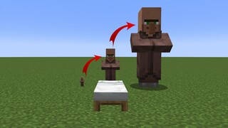 Minecraft: Bisakah penduduk desa dengan ukuran tubuh berbeda tidur di ranjang yang sama?