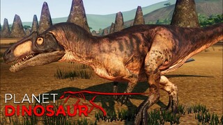 2 Planet Dinosaur Saurophaganax vs 2 Walking With Dinosaurs Allosaurus - JWE Mods (4K 60FPS)
