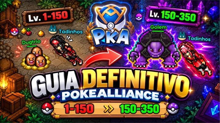 COMEÇOU NO PKA? FAÇA ISSO! GUIA DO 1 AO 350