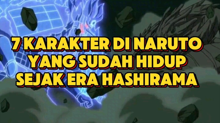 Inilah 7 Karakter Naruto yang sudah Hidup Sejak Era Hashirama