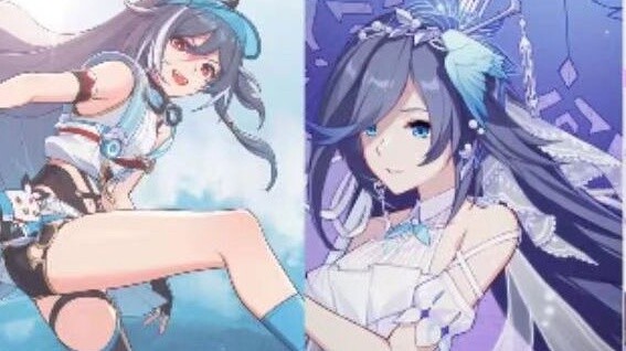 This is the charm of the Honkai Impact III 9600 water skin!