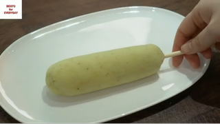 Korea cooking : Potato cheese hot dog 2 #monHan