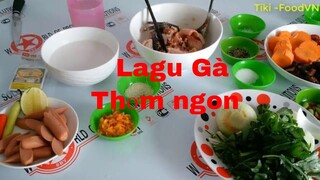 Các Món Ăn Ngon-Lagu gà nấu nấm_xúc xích_hạt sen_thơmngon#28