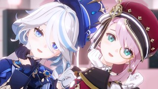 Furina Charlotte darling dance ダーリンダンス 【Genshin Impact MMD】