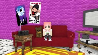 HEBI THỬ THÁCH 24 GIỜ CHẾ TẠO CÂY CẬY PHÉP THUẬT TRONG MINECRAFT_PANDA TROLL MỀU