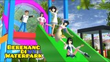 Berenang Ke Waterpark | Keluarga Maya | Drama Sakura School Simulator